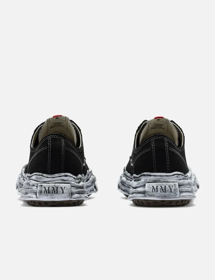 "HANK" OG Sole Garment Dyed Canvas Low-top Sneaker - Image 3