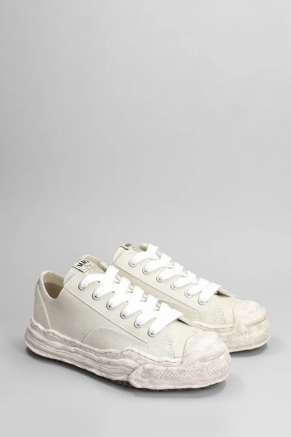 Hank Sneakers In Grey Leather - Image 2