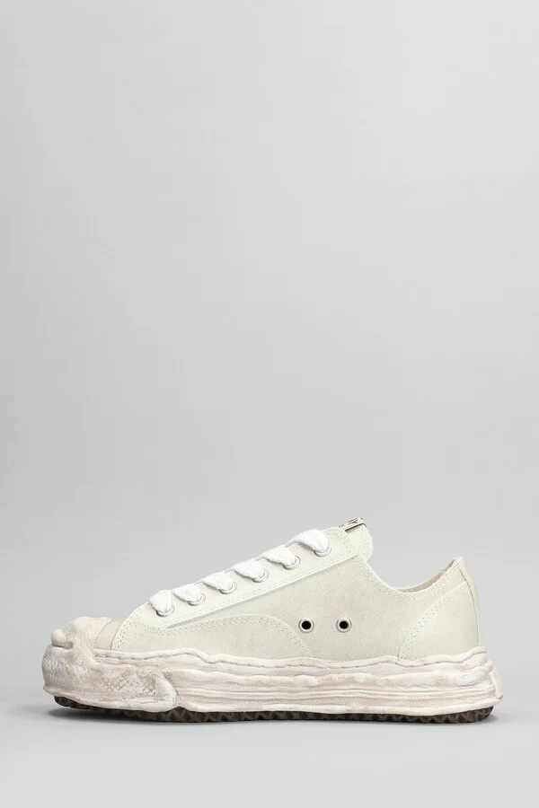 Hank Sneakers In Grey Leather - Image 3