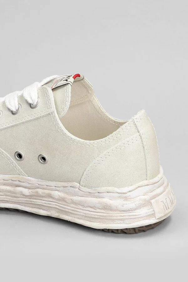 Hank Sneakers In Grey Leather - Image 5