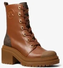 Hanley Leather and Signature Logo Trim Boot - Image 4