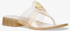 Hannah Glitter Jelly Thong Sandal - Image 2