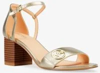 Hannah Metallic Block Heel Sandal - Image 2