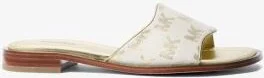 Hannah Metallic Logo Jacquard Slide Sandal - Image 3
