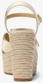 Hannah Metallic Nylon Blend Wedge Sandal - Image 2