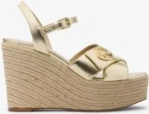 Hannah Metallic Nylon Blend Wedge Sandal - Image 4