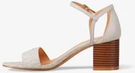 Hannah Signature Logo Block Heel Sandal - Image 10