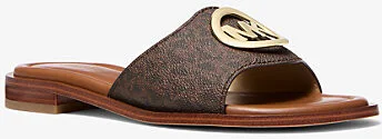 Hannah Signature Logo Slide Sandal