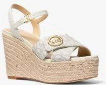 Hannah Signature Logo Wedge Sandal - Image 5