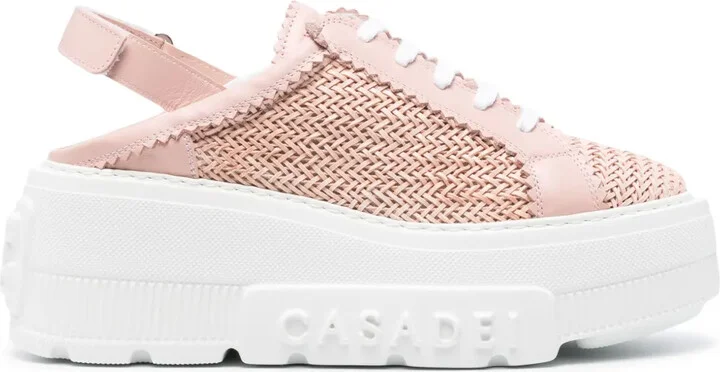 Hanoi slingback leather sneakers