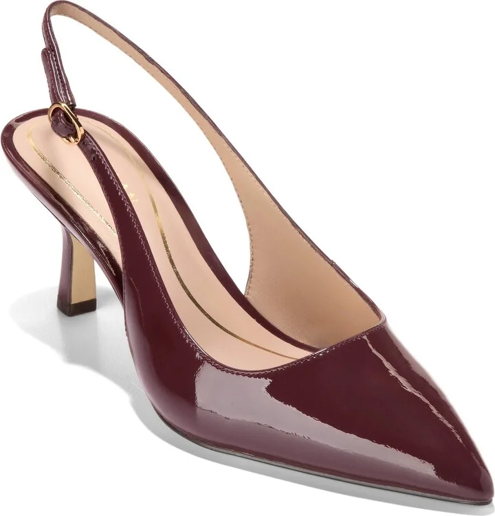 Black Garnet Patent Leather