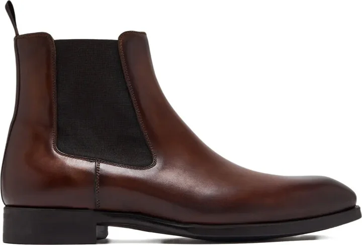 Hanson leather chelsea boots