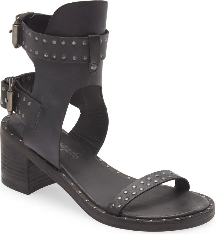 Happiness Block Heel Sandal