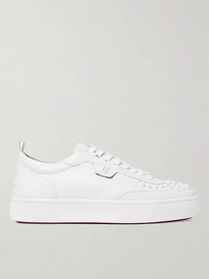 Happyrui Spiked Leather Sneakers