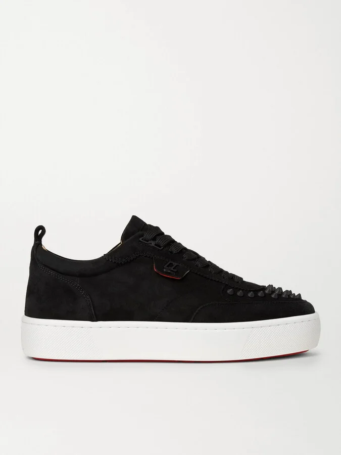 Happyrui Spiked Suede Sneakers