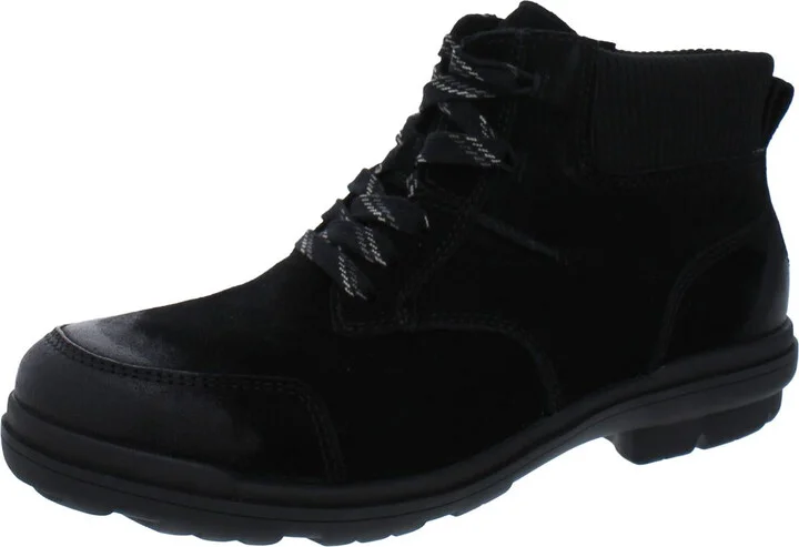Hapsburg Womens Suede Zipper Booties