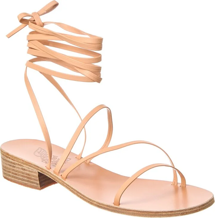 Hara Heel Leather Sandal
