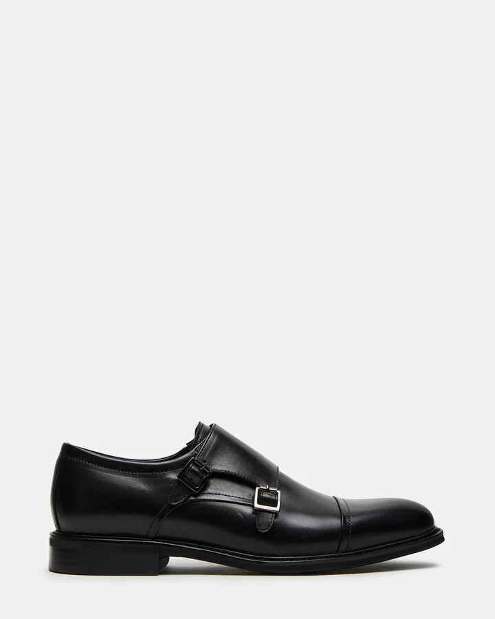 Haran Black Leather