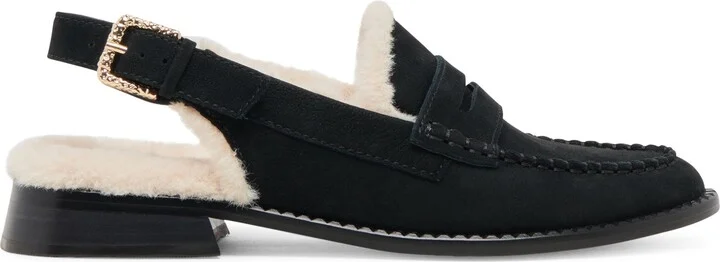 Hardi Faux Fur Slingback Flat - Image 3