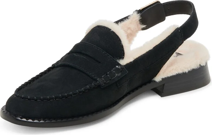 Hardi Faux Fur Slingback Flat - Image 8