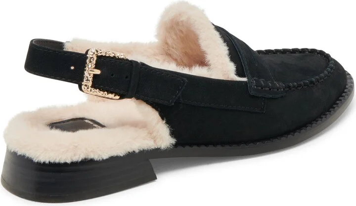 Hardi Faux Fur Slingback Flat - Image 9