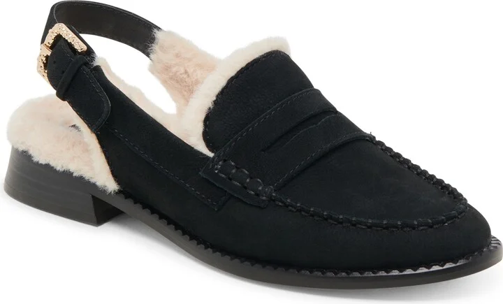 Hardi Faux Fur Slingback Flat
