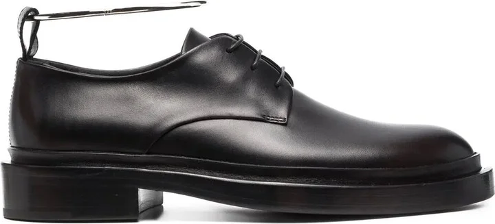 Hardware-Detail Derby Shoes