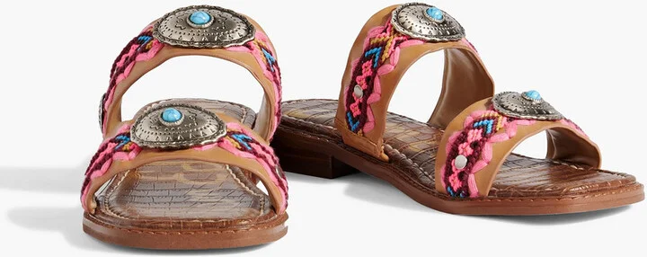 Hardyn embellished leather sandals - Image 2
