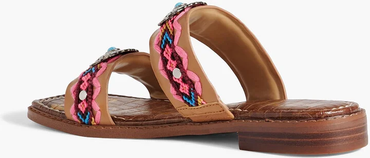 Hardyn embellished leather sandals - Image 3
