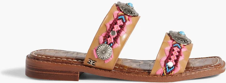 Hardyn embellished leather sandals