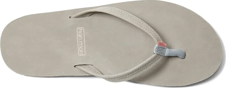 hari mari Fields Women's Sandals Light Gray/Blush : 6 M, Suede - Image 2