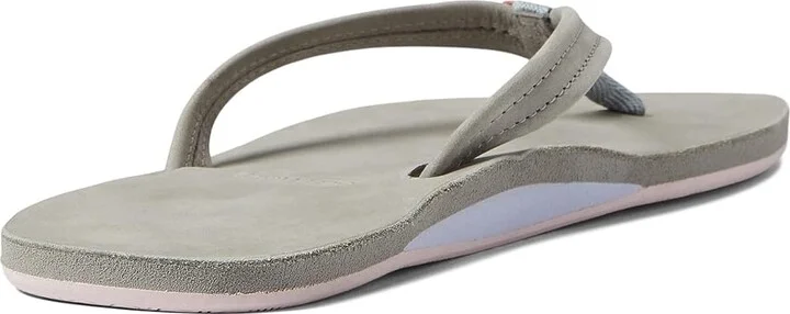 hari mari Fields Women's Sandals Light Gray/Blush : 6 M, Suede - Image 4