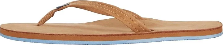 hari mari Fields Women's Sandals Tan/Dusty Blue : 6 M, Suede - Image 7