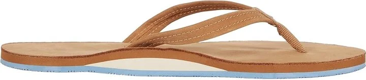 hari mari Fields Women's Sandals Tan/Dusty Blue : 6 M, Suede - Image 8