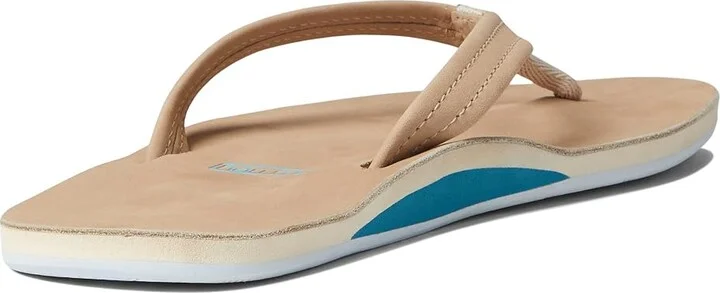 hari mari Fields Women's Sandals Taupe/Seaglass : 6 M, Suede - Image 4