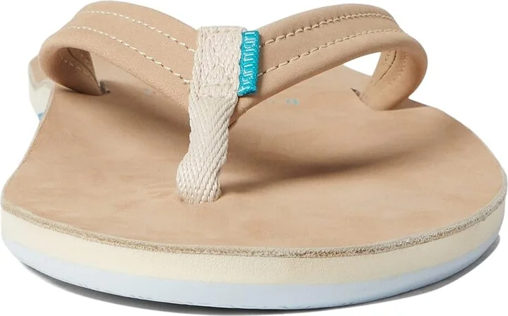 hari mari Fields Women's Sandals Taupe/Seaglass : 6 M, Suede - Image 5