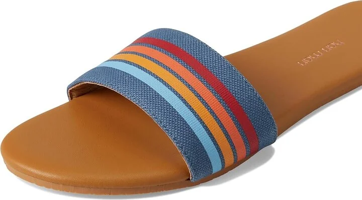 hari mari La Brea Women's Sandals Twilight : 9 M, Leather/Rubber - Image 7