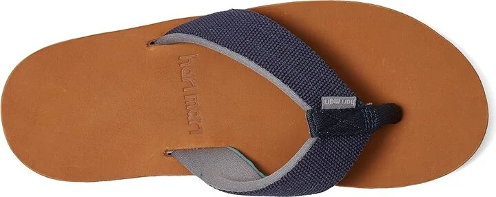 hari mari Scouts Men's Sandals Indigo/Gray 2 : 8 M, Leather - Image 2