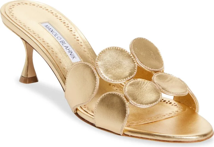 Haribalmu Kitten Heel Sandal