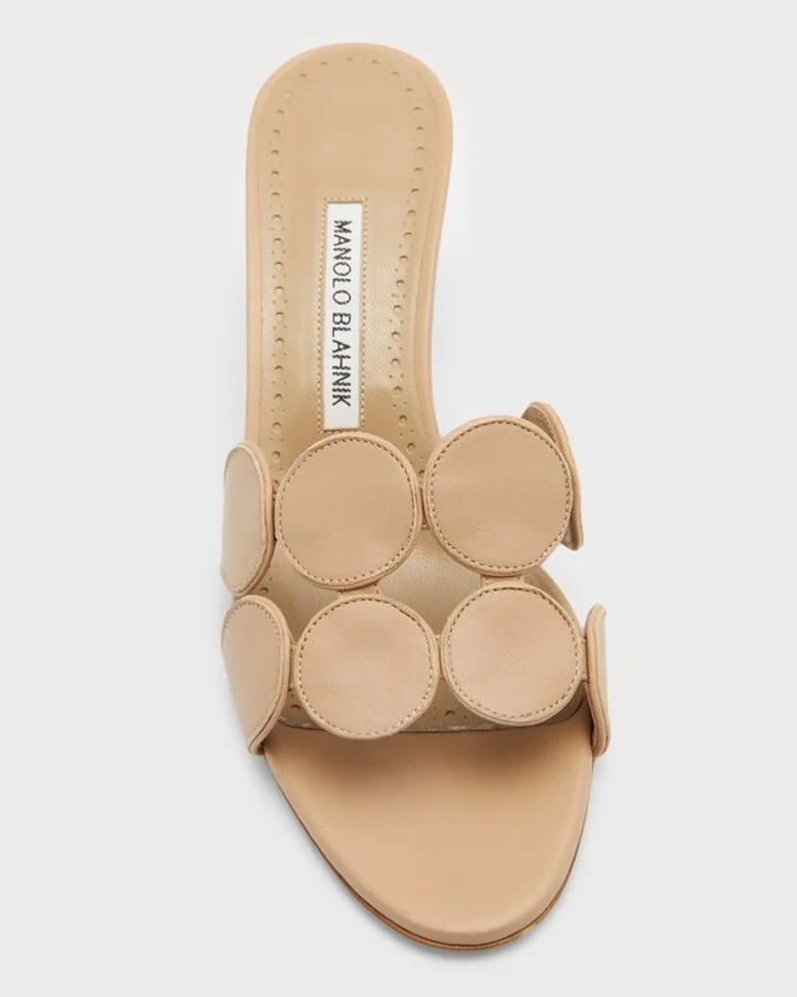 Haribalmu Leather Slide Sandals - Image 3