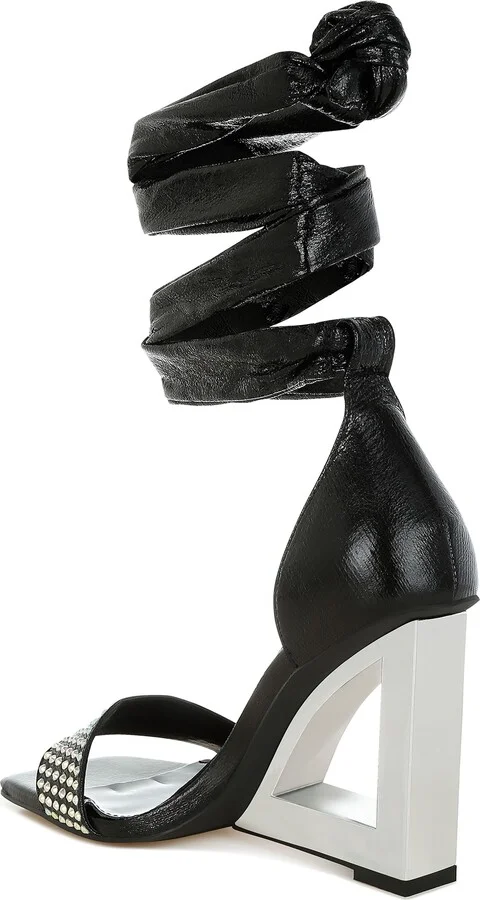 Harisha Frame Wedge Ankle Tie Sandal - Image 2