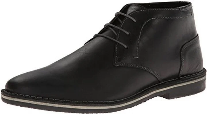Harken Mens Leather Lace-Up Shoes