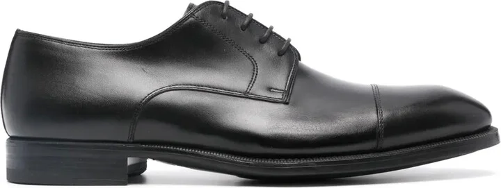 Harlan leather derby shoes
