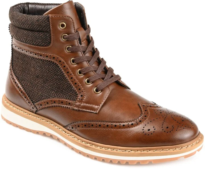 Harlan Wingtip Ankle Boot