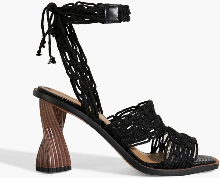 Harleigh macramé sandals