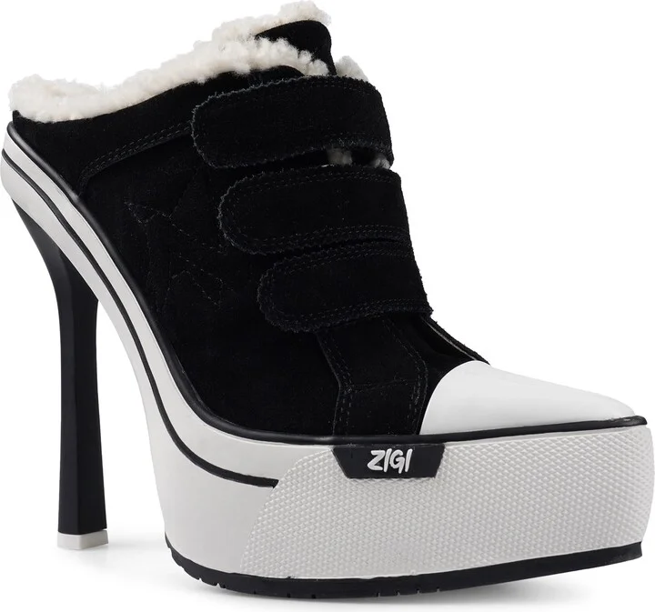 Harlemm Pointed Toe Platform Pump