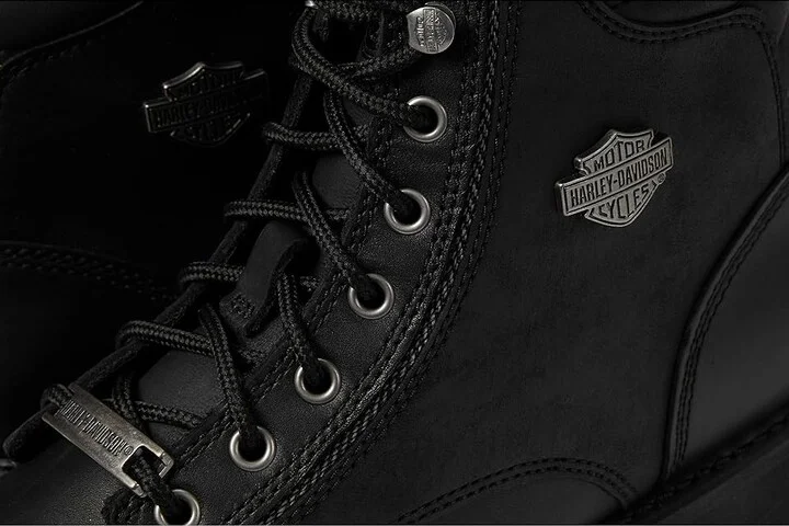 Harley-Davidson Clarkson Men's Boots Black : 7 D - Medium, Leather - Image 5