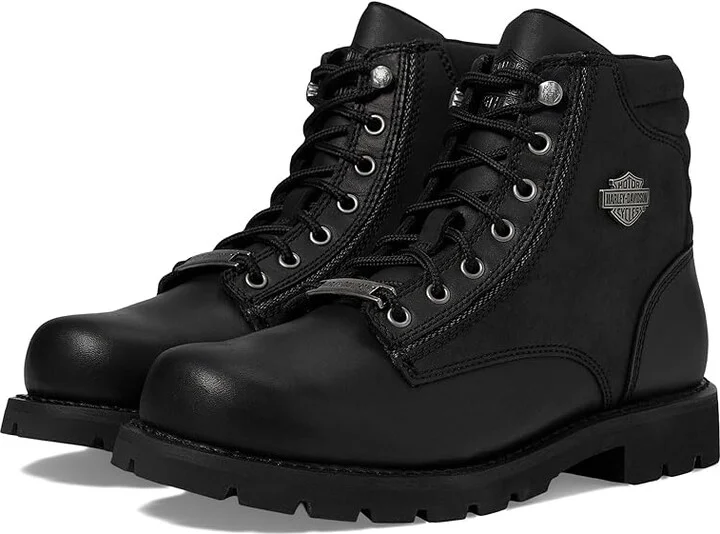 Harley-Davidson Clarkson Men's Boots Black : 7 D - Medium, Leather