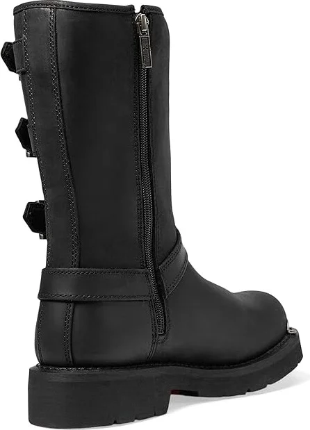 Harley-Davidson Corley Women's Boots Black : 5 B - Medium, Leather - Image 4
