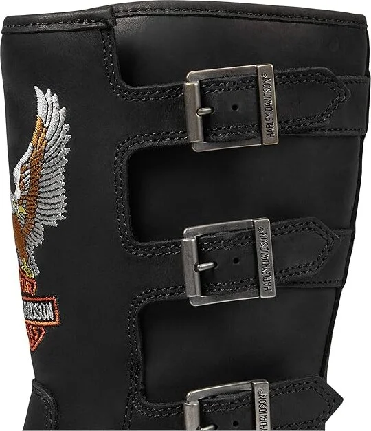 Harley-Davidson Corley Women's Boots Black : 5 B - Medium, Leather - Image 5
